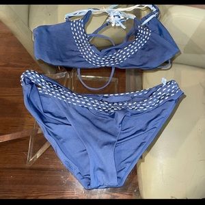 Blue  Detailed Bikini